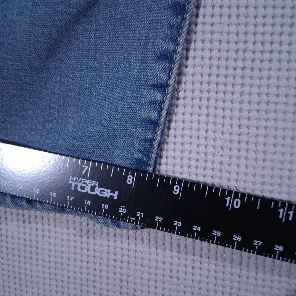 Levis 501 Org Mens Light Wash Button Fly Straight Leg Jeans 40x32 (Fits 40x30)